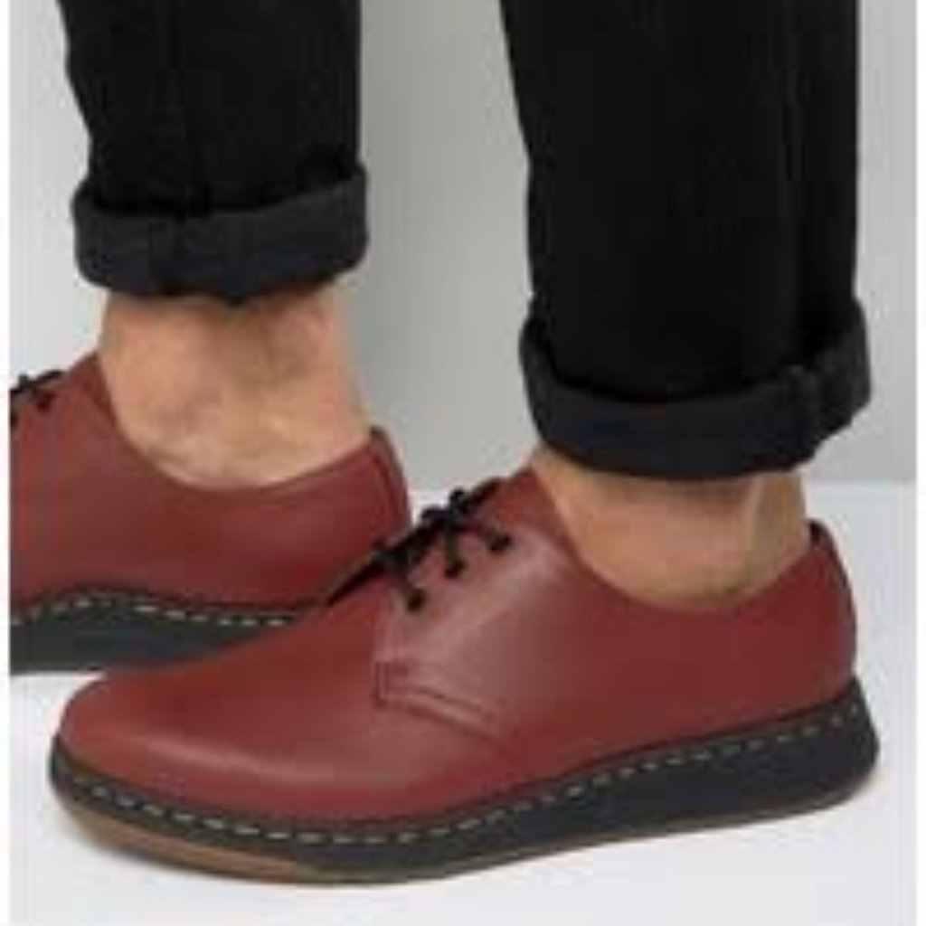 Dr. Martens Men's Cavendish Leather Lace Up Classic Oxford Shoes Size 6m